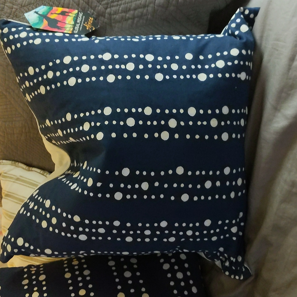 Mosaic Africa accent pillow